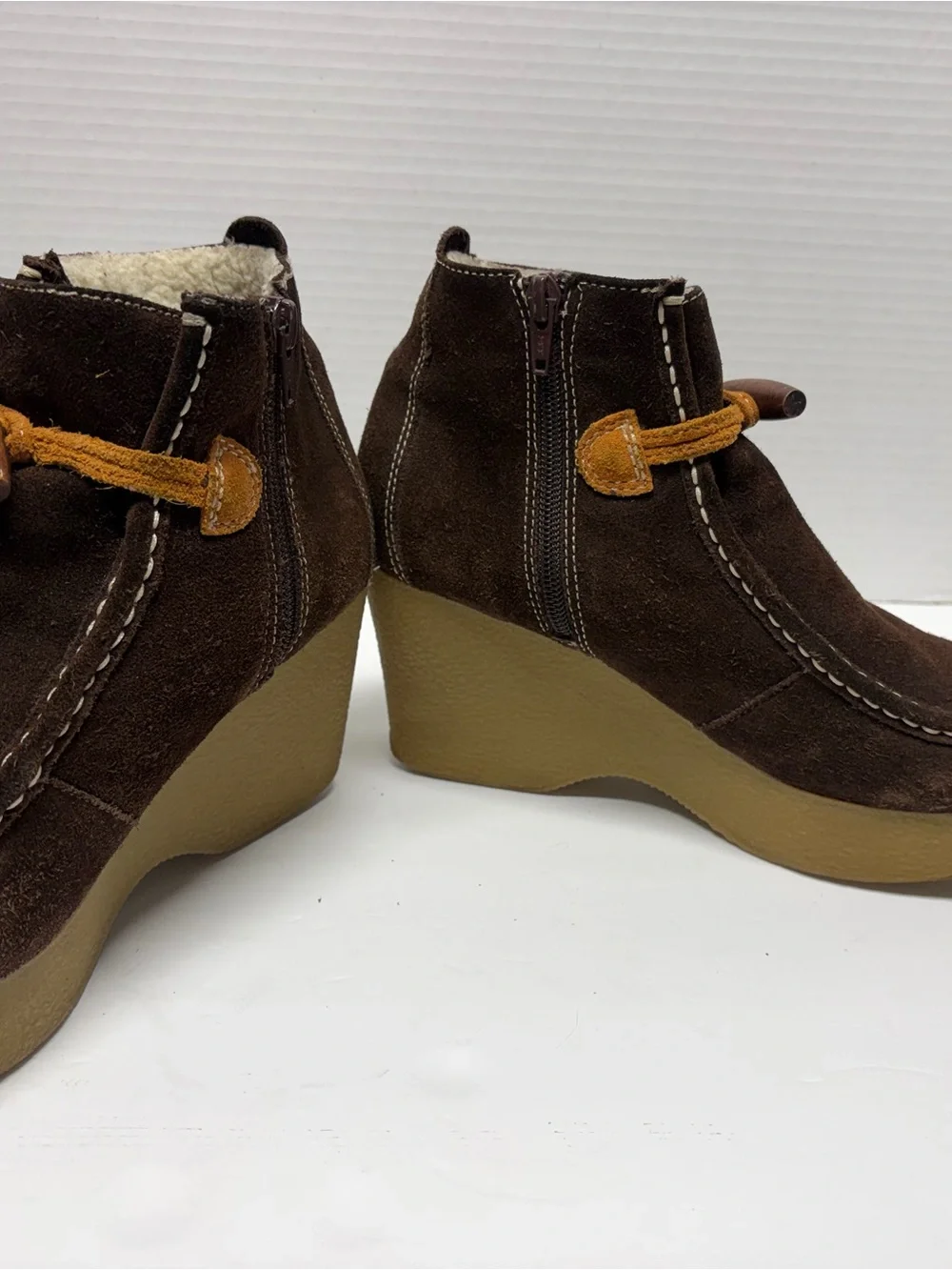 Tommy Hilfiger suede wedge
